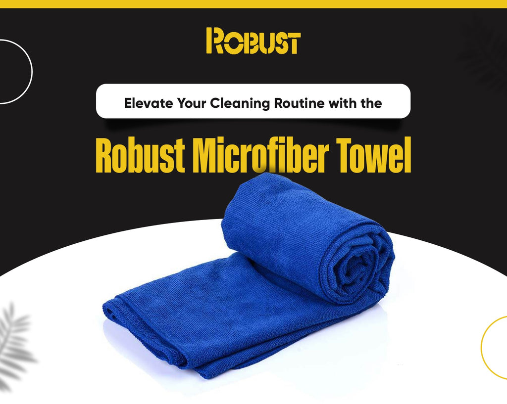 Elevate Your Cleaning Routine with the Robust Microfiber Towel