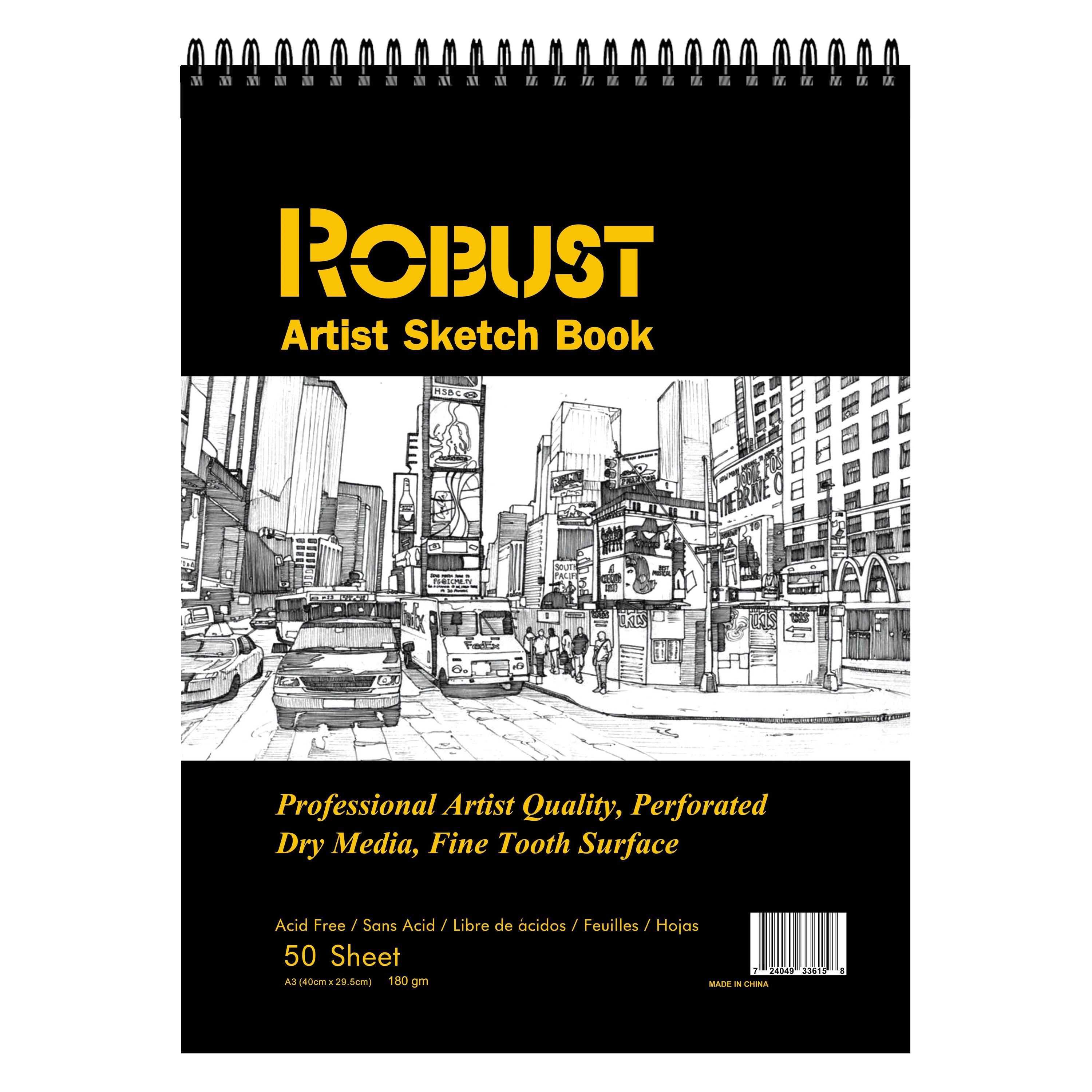 A3 Hardcover Sketchbook, sketching,drawing