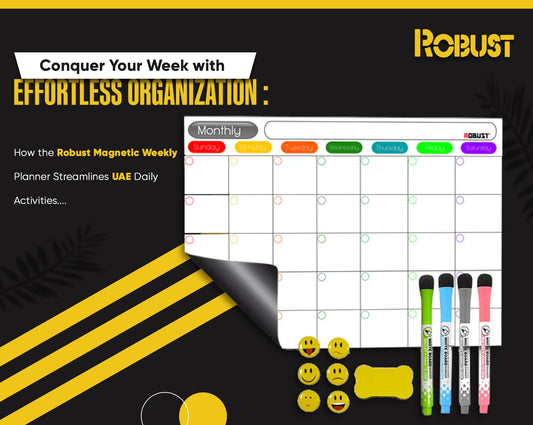 Conquer-Your-Week-with-Effortless-Organization:-How-the-Robust-Magnetic-Weekly-Planner-Streamlines-UAE-Daily-Activities