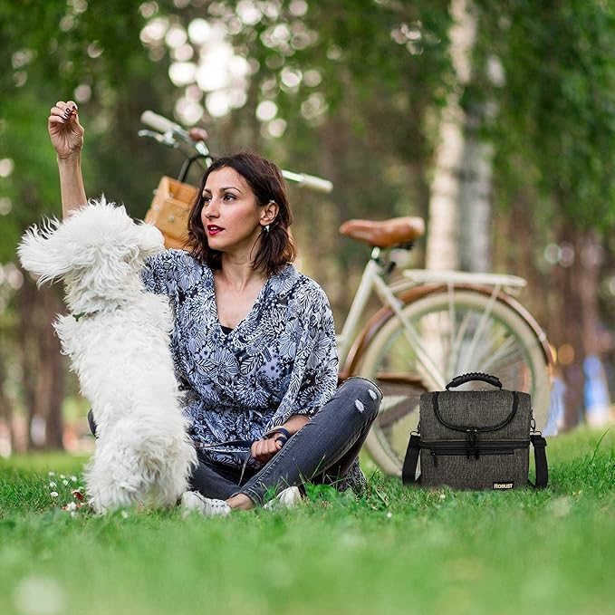 Robust Insulated Leakproof Lunch Bag with Shoulder Strap