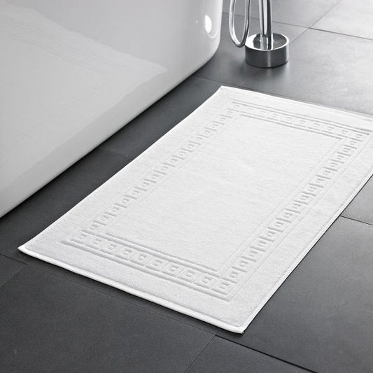 Anti Slip Bath Mat, 1000GSM, size 50x80Cm, Available in white color
